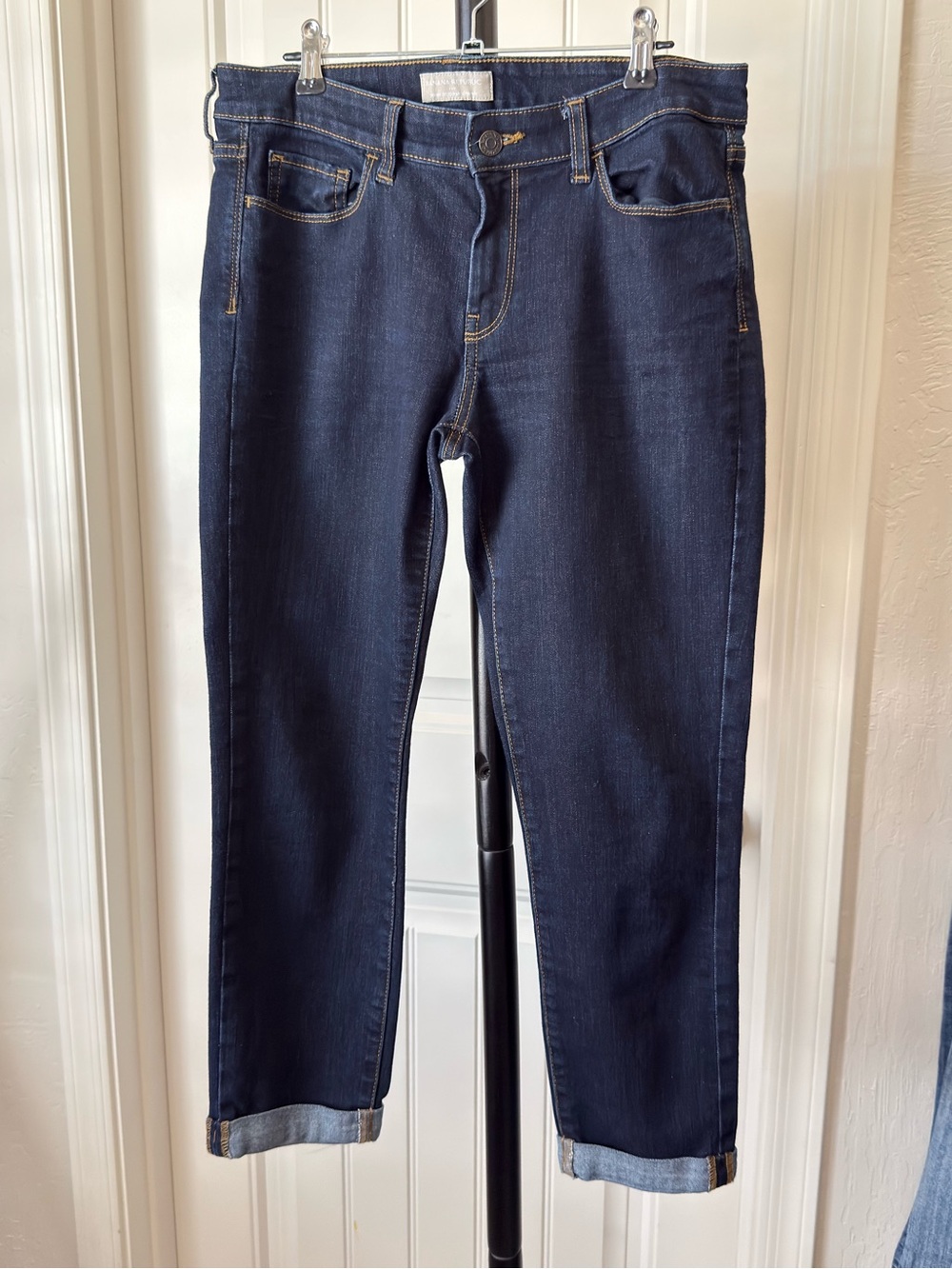 🔥 BANANA REPUBLIC Premium Dark Wash Skinny Jeans | Size 29/8